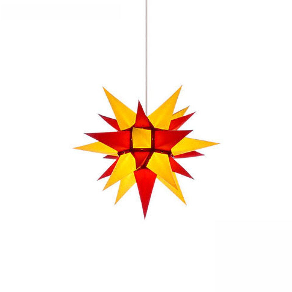 Artikel Bild: Herrnhuter Stern - Innenstern aus Papier 40 cm - gelb/rot