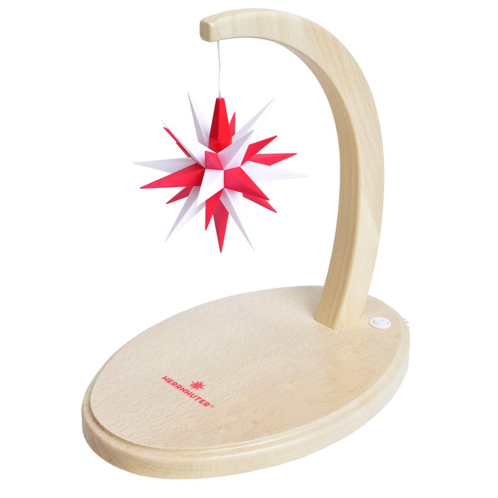 Artikel Bild: Herrnhuter Sternenbogen Buche mit weiß/roten Stern