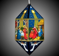 Artikel-Bild-Weihnachtslaterne Christi Geburt - Höhe: 40 cm