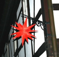 Artikel-Bild-alternativer Eck-Wandarm klein für alle Außensterne bis 70 cm Durchmesser