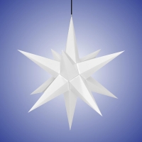 Artikel-Bild-Haßlauer Weihnachtsstern weiß für Außen 60 cm