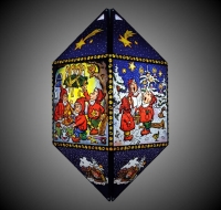 Artikel-Bild-Weihnachtslaterne Wichtel - Höhe: 40 cm