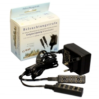 Artikel-Bild-Beleuchtungstrafo 4,2 Volt - mit 2 x 5er Steckerleiste