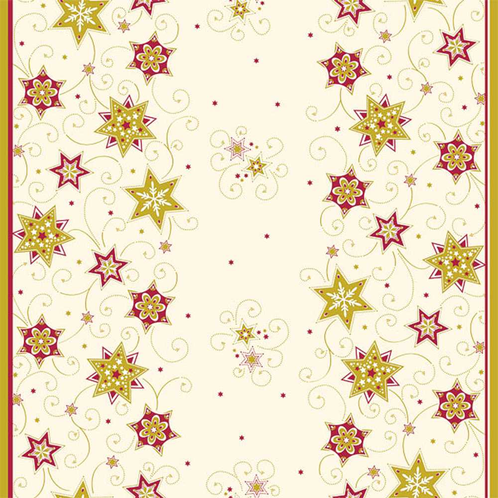 Lunchserviette - wirbelnde Sterne - gold - 556 - 223 - 0 - 1