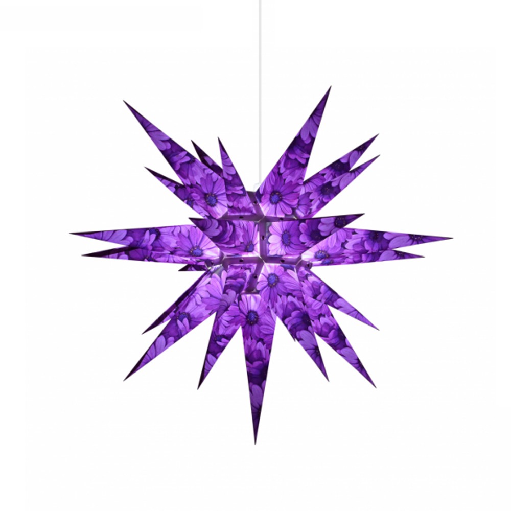 Herrnhuter Papierstern 60 cm - Kapmargerite inkl. Beleuchtung - 604 - 251 - 0 - 1